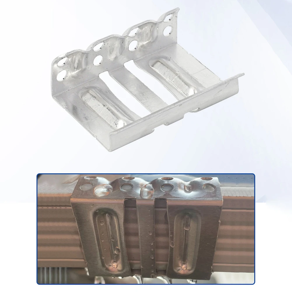 

Solar Panel Maintenance Aluminum Alloy Clip Installation Silver Aluminum Alloy Material Enhanced Stability Features
