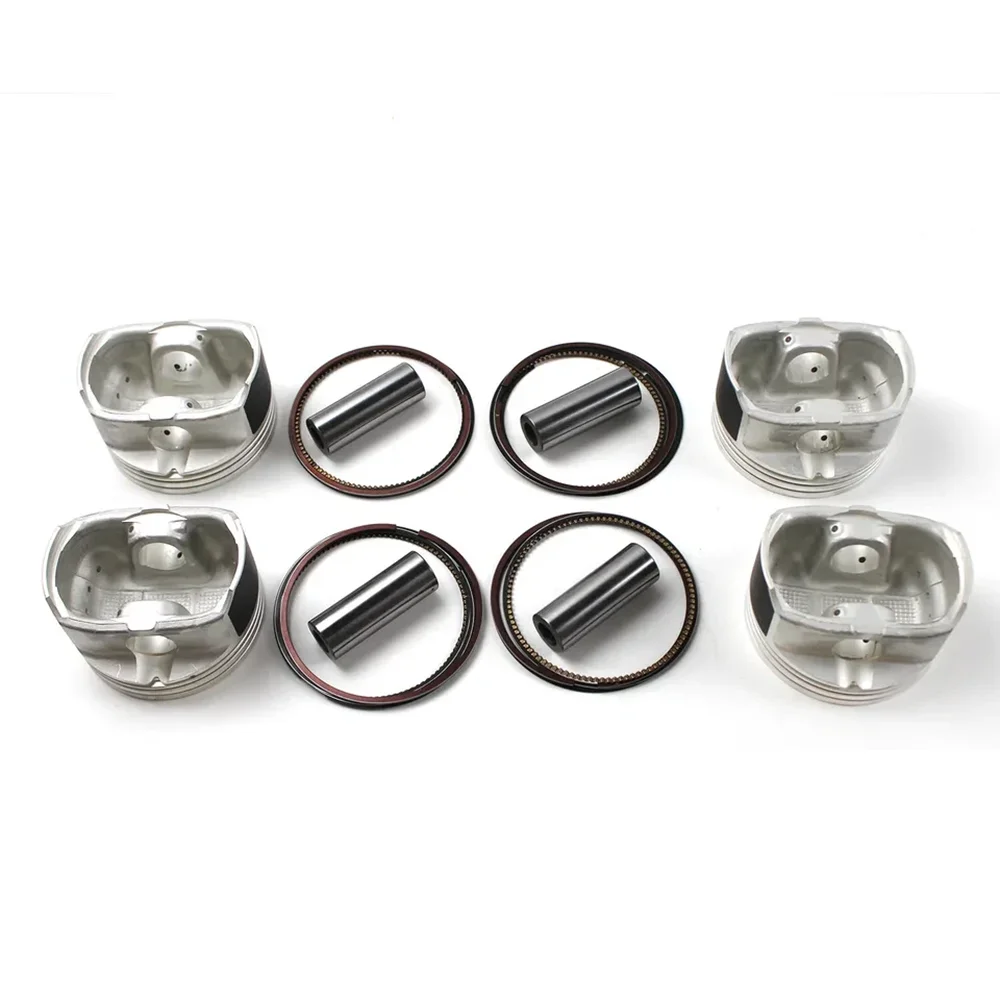 Engine Pistons & Rings Set kit For G4KE Hyundai KIA GRANDEUR ix35 Santa Tucson Optima 2.4L L4 GAS 2.4 L T 2007-2021 23410-2G200