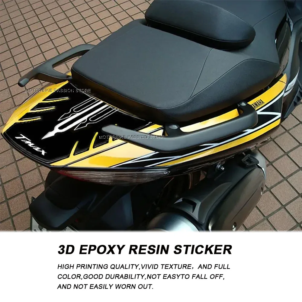 For TMAX 500 Yamaha T Max body protection decoration kit motorcycle accessories stickers stickers for waterproof tail 2008-2011