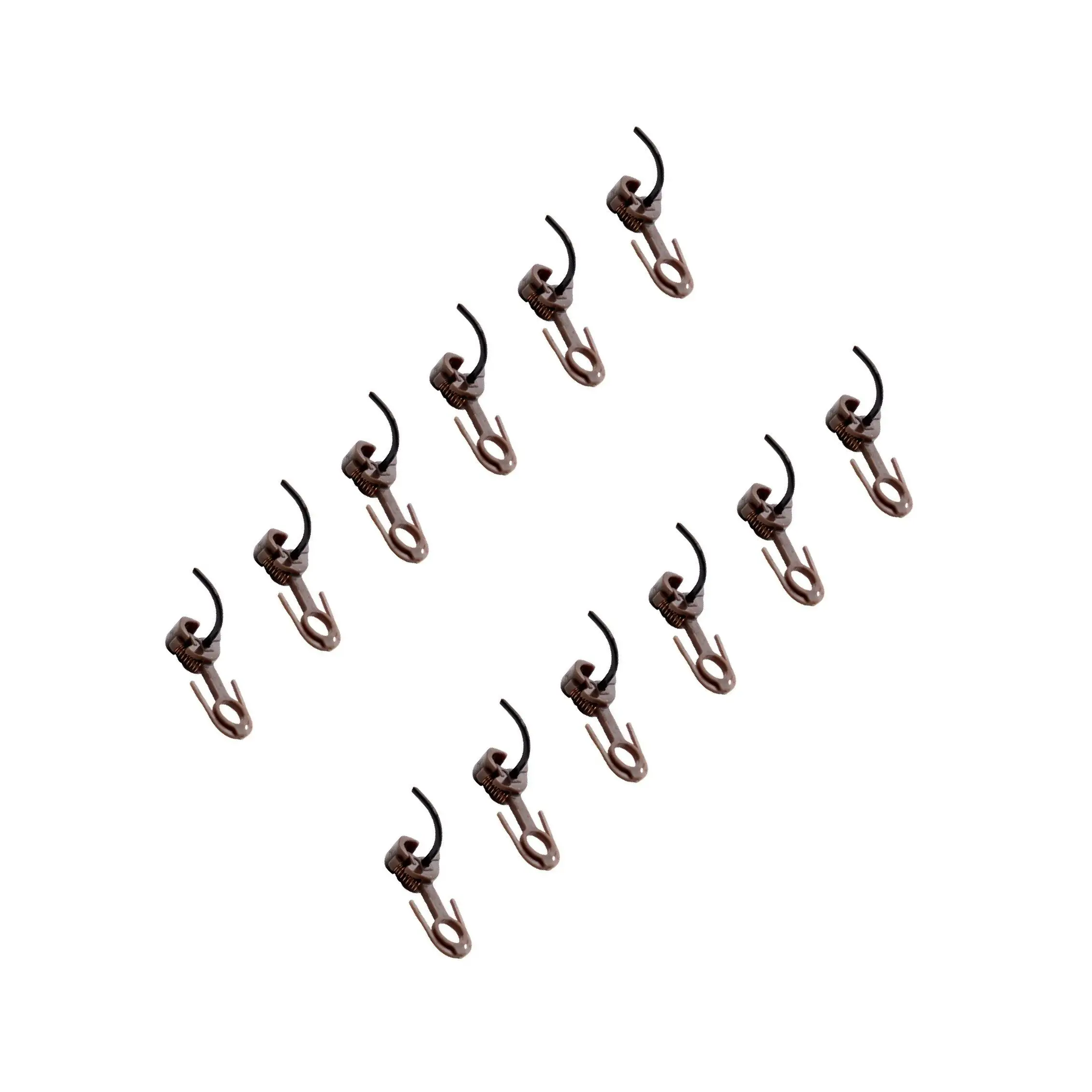 

12x Model Trains HO Scale Couplers Trains Couplers for 1:87 HO Model Trains