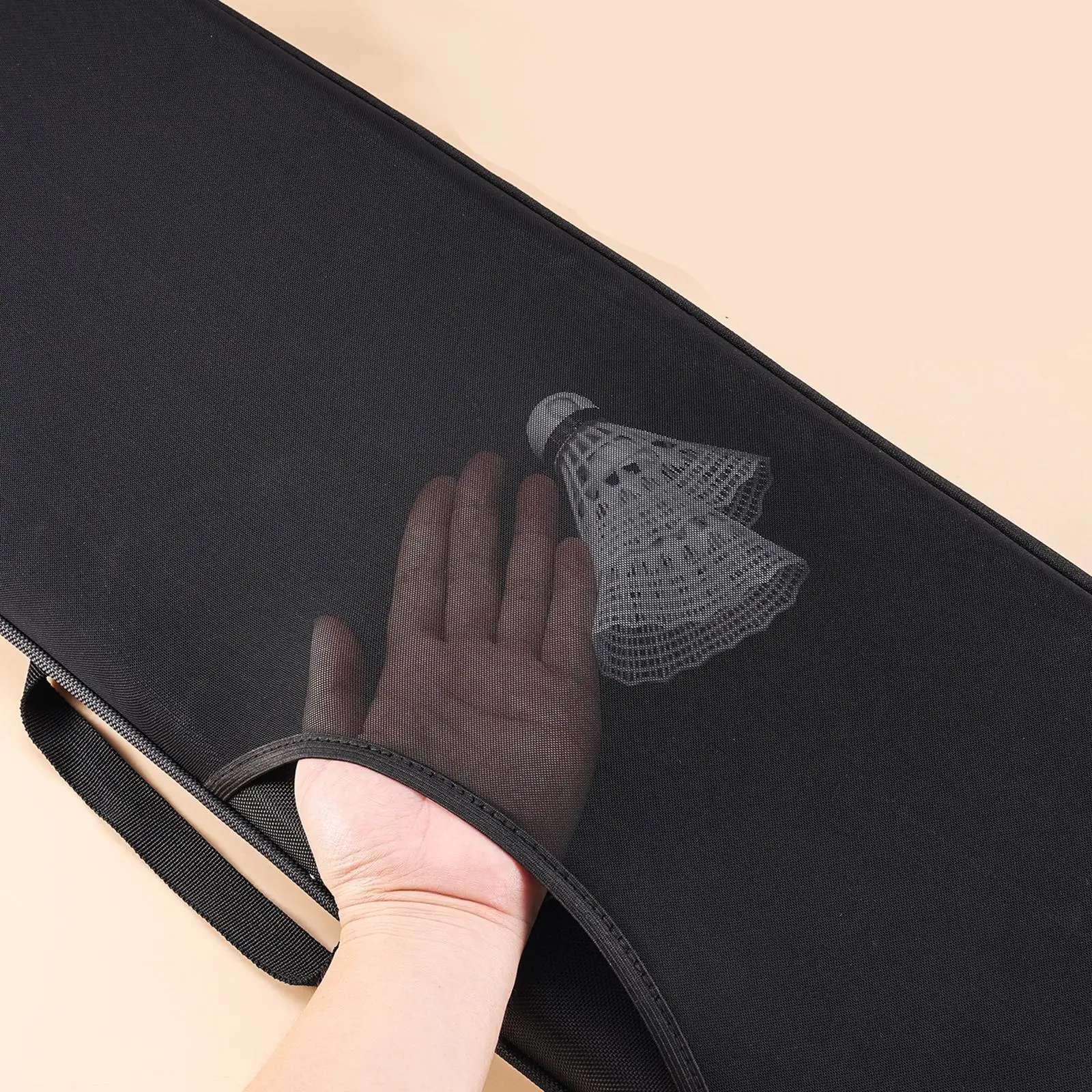 

Badminton Racket Storage Bag EVA Racket Carrying Case Sport Equipment Bag with Handle Handbag Badminton Racket Case