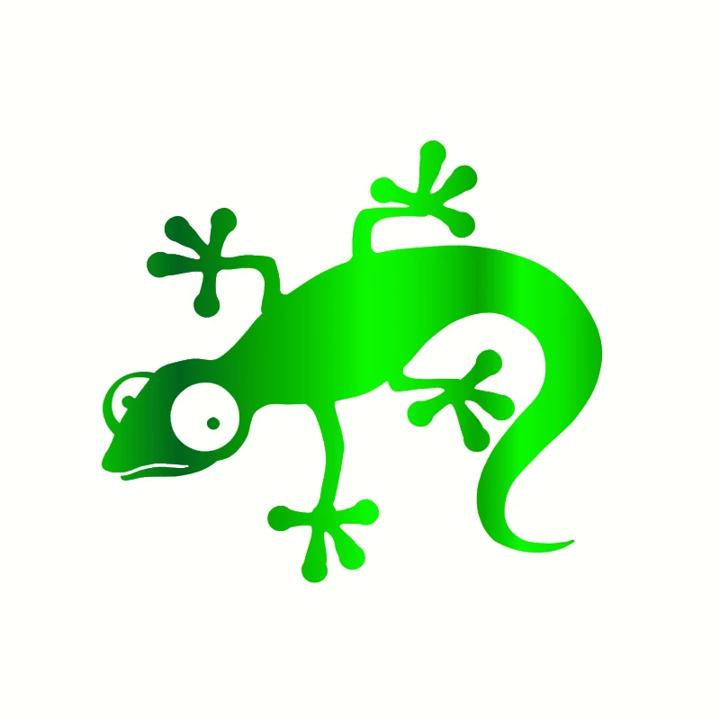 Reptile Lizard Decor  Lizard Chameleon Gecko Decor Car Stickers High Quality Vinyl Decal 14.3*12.6CM Decal Stcker