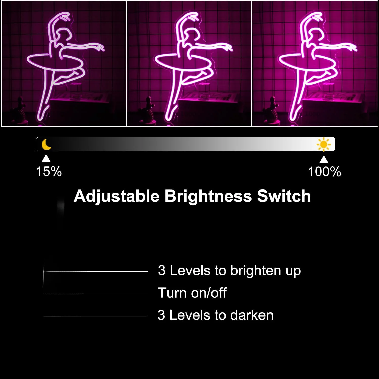 เครื่องตกแต่งฝาผนังไฟนีออน LED หรี่แสงได้ปากการูปหัวใจแบบ USB สำหรับตกแต่งห้องงานปาร์ตี้วันเกิดของขวัญแฮนด์เมดผับห้องเต้นรำ