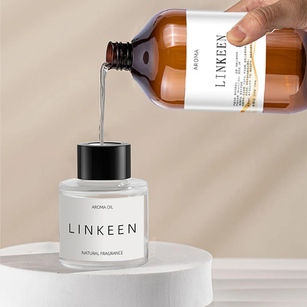 500/1000ml Reed Diffuser & Aroma Diffuser Oil Refill, Long Lasting Fragrance Air Freshener, Essential Oil for Home Office Hotel