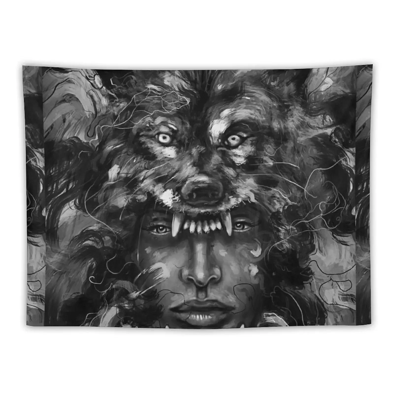 Empress Wolf Tapestry Decoration Home Bedroom Decor Tapestry