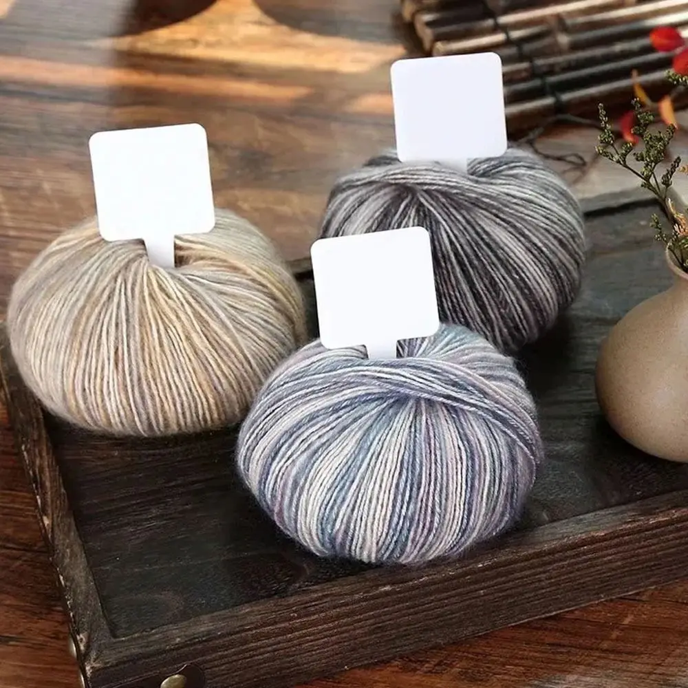 Winter Wool Gradient Cake Yarn Soft Magic Color Yarn Ball Crochet Line Sewing Crochet Thread for Clothing