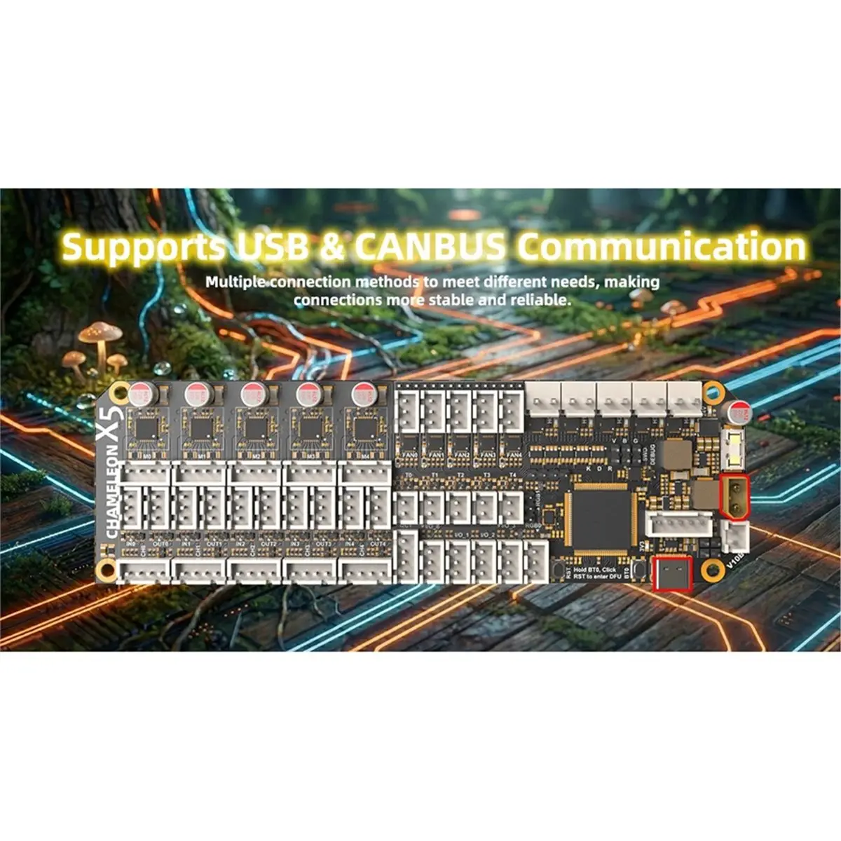 aasales-chameleon-x5-motherboard-ercf-quattrobox-mmu-system-board-hot-air-drying-support-support-with-usb-canbus-communication