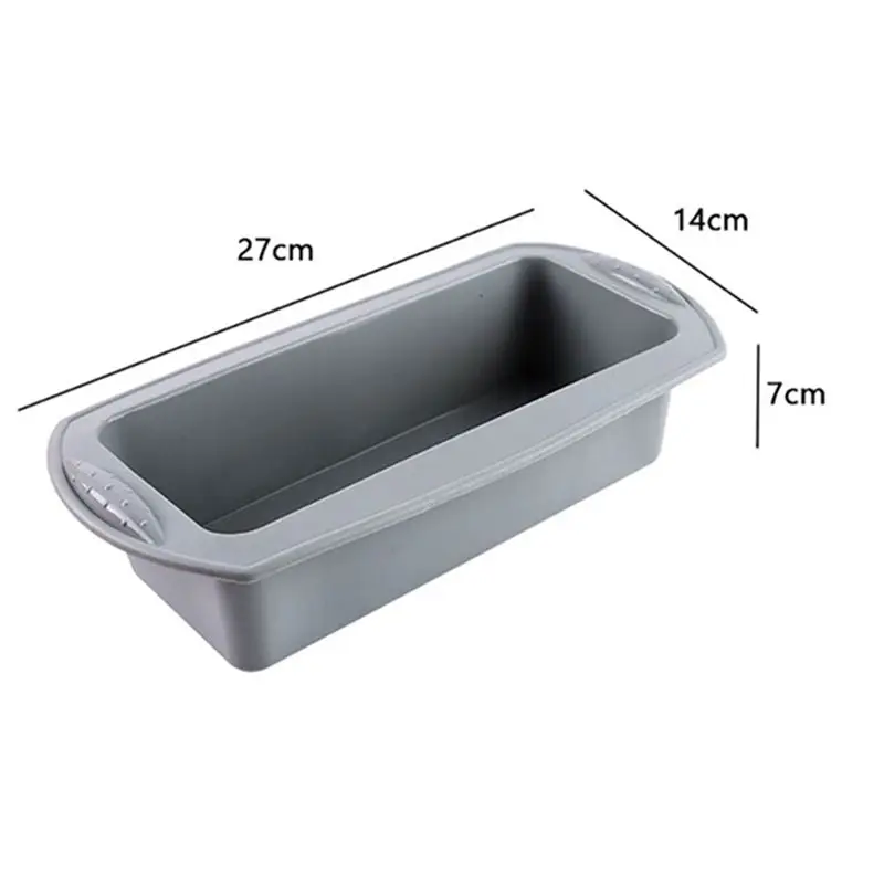 2026 + Rectangular Silicone Baking Bread Cake Mold Baking Accessories