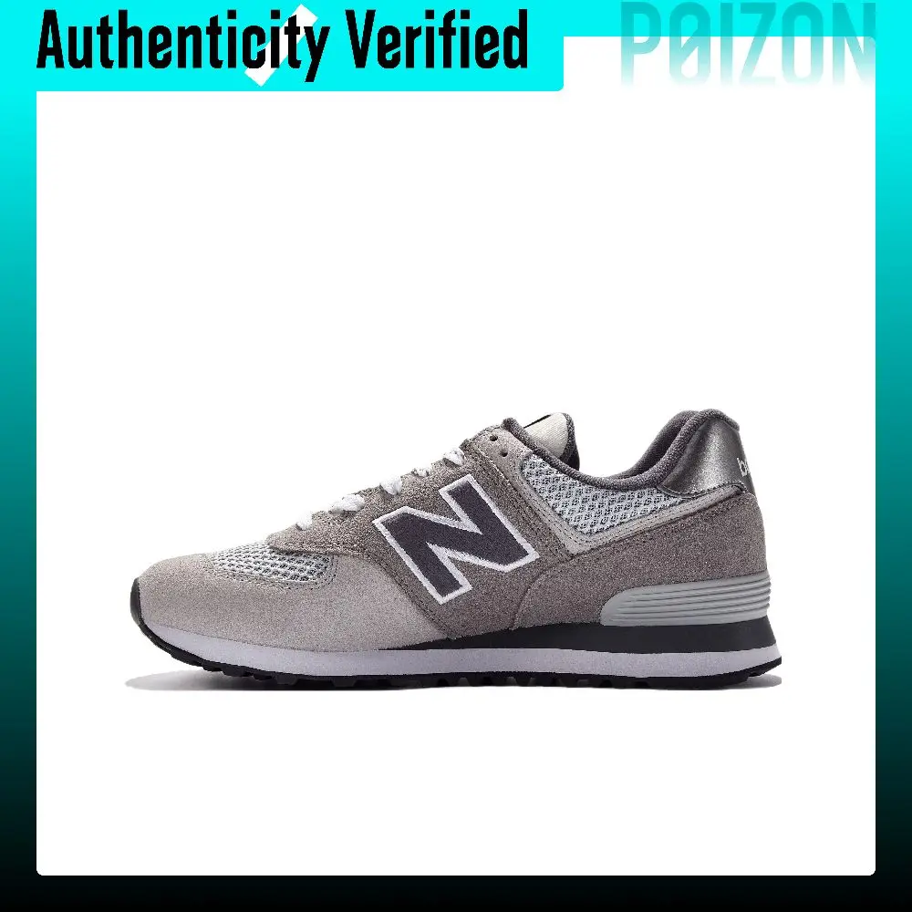 New Balance NB 574 Running Shoes Men's Low-top Gray/Silver ML574VR2