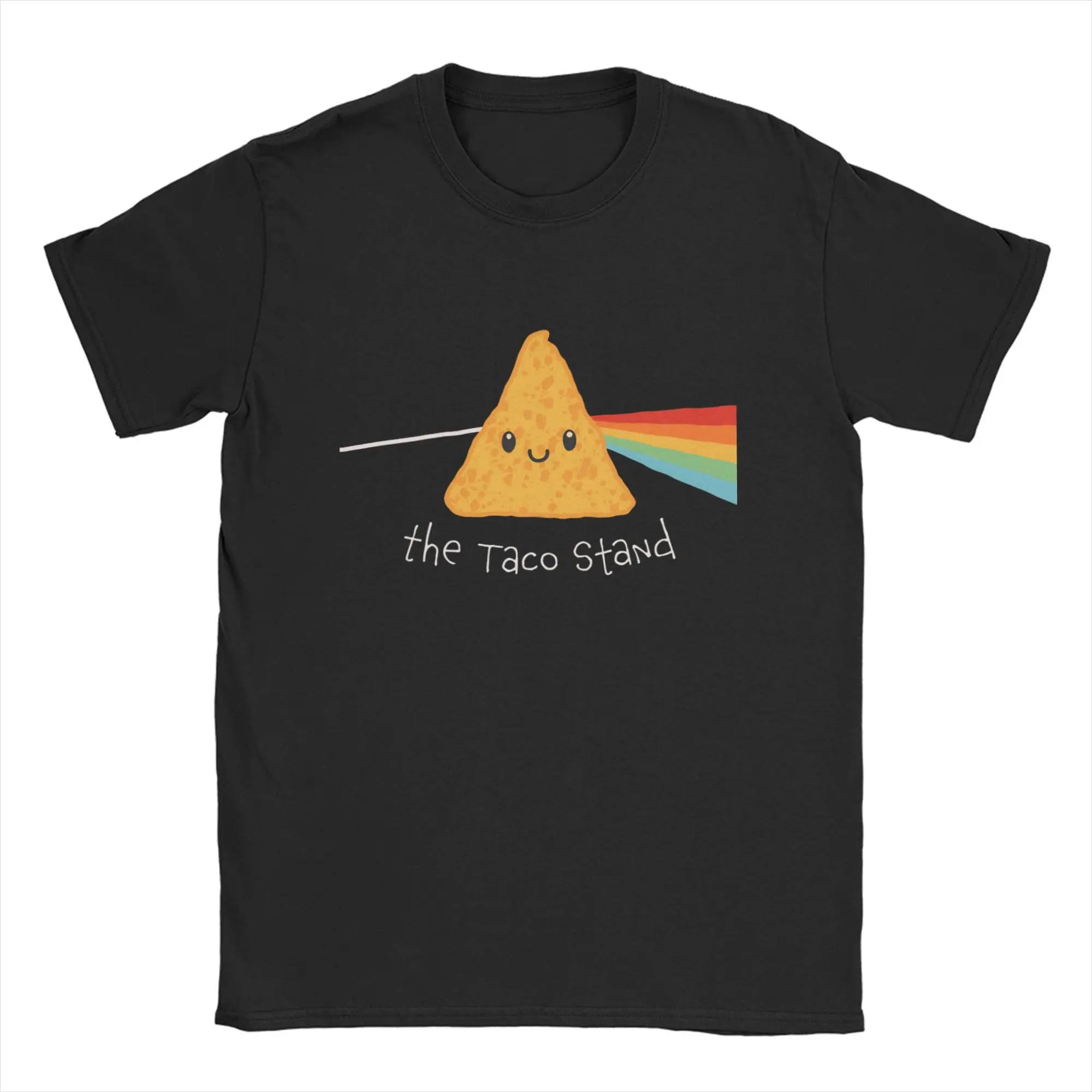 Camiseta novedosa Dorito Tortilla Chip para hombre, camiseta de algodón con cuello redondo, camisetas de manga corta, ropa de verano