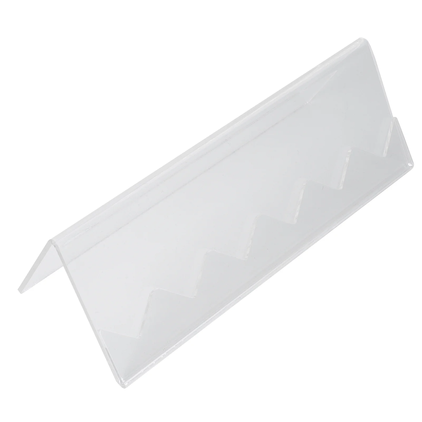 1Pcs Acrylic Coin Display Stand Transparent Rack for Coins Medallions Business Cards Home Cabinet Display Use