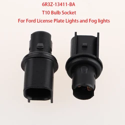 2Pcs 6R3Z-13411-BA For Ford Focus Mondeo License Plate Fog Lights Bulb Holder Socket Base Accessories