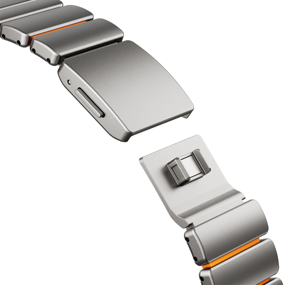 الفولاذ المقاوم للصدأ حزام الساعات لساعة سامسونج جالاكسي الترا 2025 47 مللي متر حزام معدني فاخر ساعة جالاكسي الترا 47 مللي متر الفرقة اكسسوارات #4