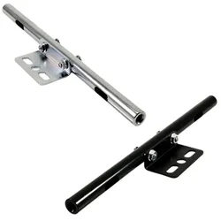 Fit for Cafe Racer Harley Honda Yamaha Suzuki Universal Motorcycle Turn Signal Light Bracket Steel Front Rear Fog Lamp Mount Bar