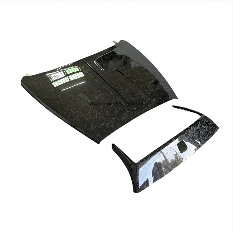 

Forged Carbon Fiber Front Cover for M-type Rolls Royce Phantom Engine Hood Kit