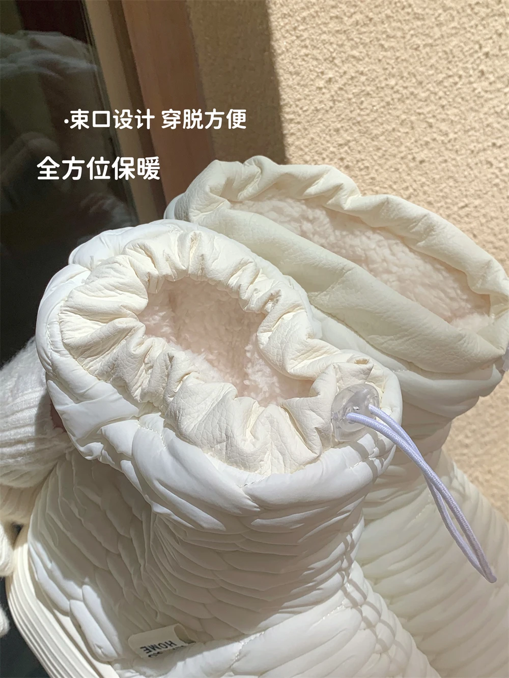 Parent-child Snow Boots For Winter Wear Man Women Warm Non Slip Waterproof Anti Slip Cotton Shoes Children Household Boots