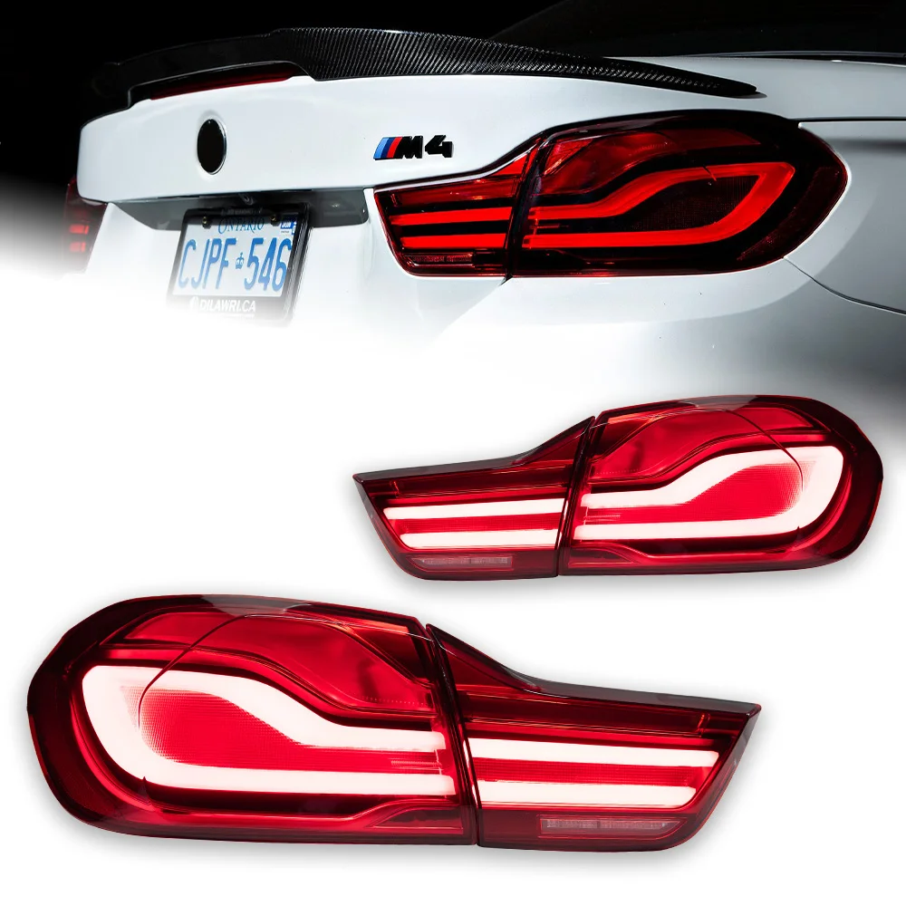 AKD Taillights Styling For 4 Series F32 Tail Light 2013-2020 LED DRL Running Signal Brake Reversing Parking Lighthouse Facelift