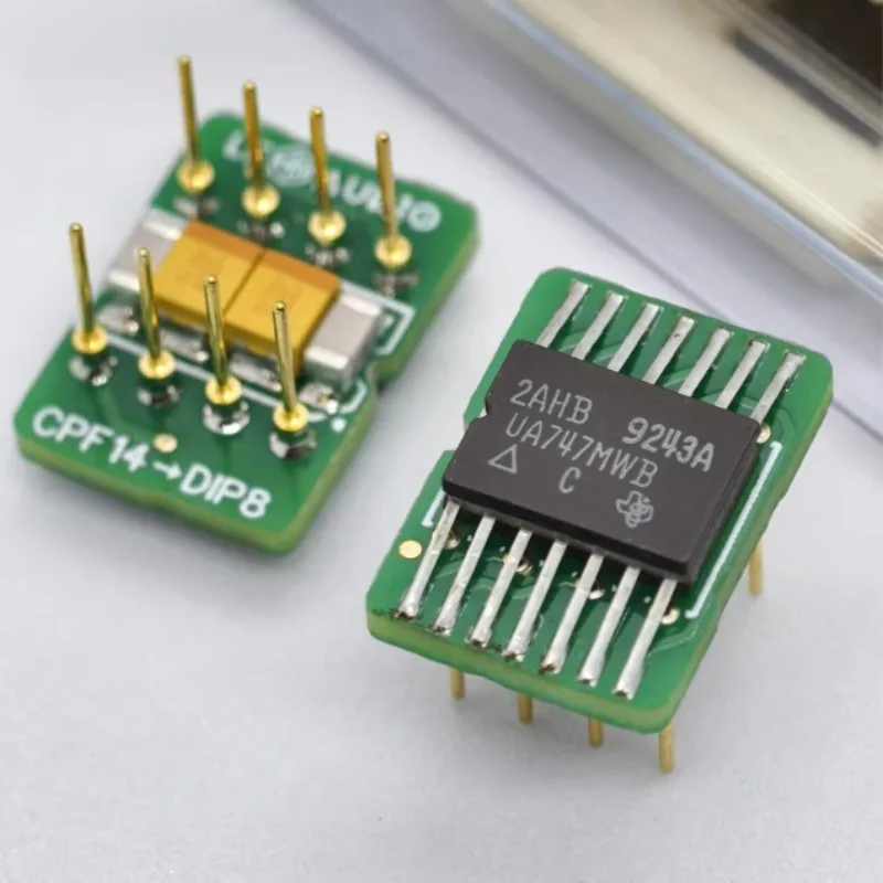 

Class A Dream Operational Amplifier DA747 UA747MWB High-Fidelity Ceramic Encapsulated Class A Dual Operational Amplifier