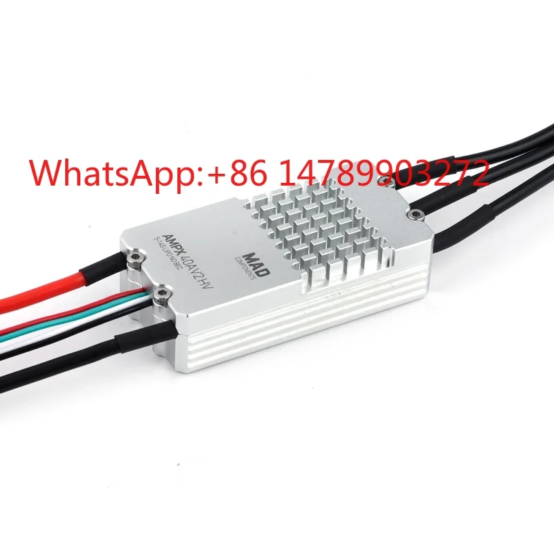 Hot Sales AMPX 40A 5-14S Dc 12v 24v 36v 48v Pwm Dc ESC Regulator Motor Speed Controller for VTOL