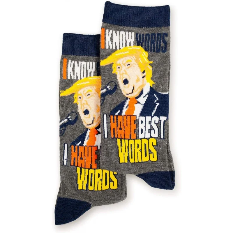 I have the best words to support Donald Trump's election socks