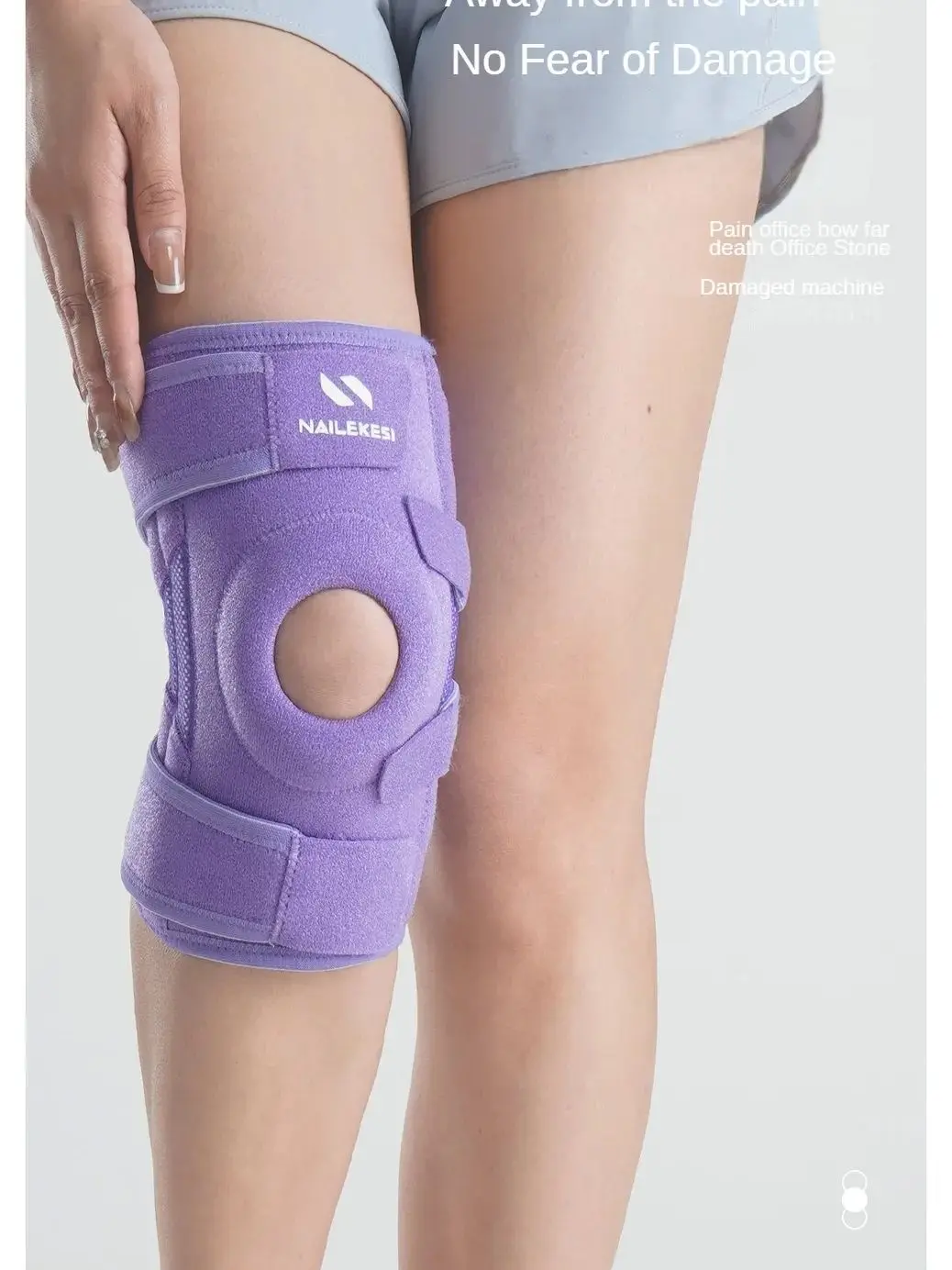 AliExpress OIMG Adjustable  Elastic Knee Support for Basketball Soccer Brace Kneepad Fitness Running Cycling Adjustable Patella Knee Protection