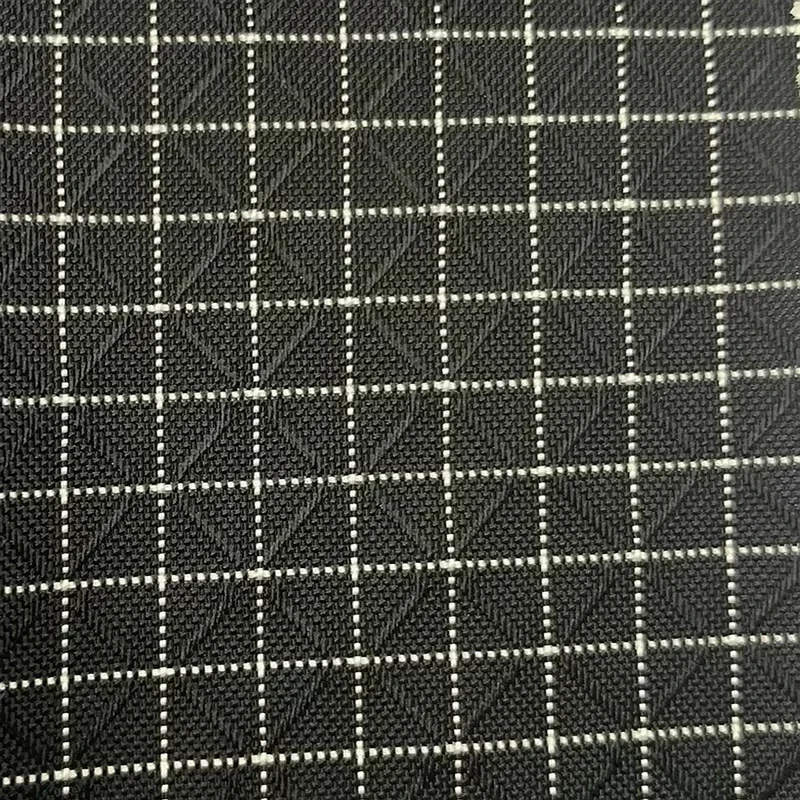 Tent Waterproof Plaid Fabric Blended Dali Ma Nylon Fabric Ultra-Light Outdoor Backpack Costume Fabric Wear-Resistant Sewing Diy