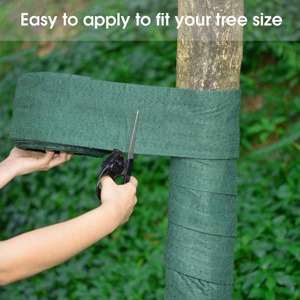 Tree Protector Cold-Proof Tree Trunk Guard, Shrub Plants Antifreeze Bandage Protector Wrap, Tree Protection for Keep Warm