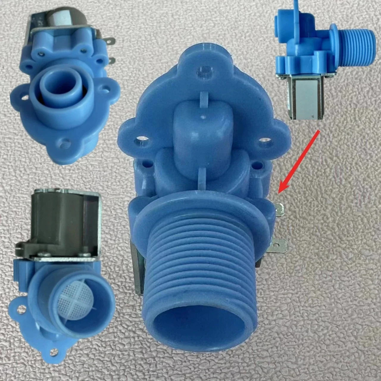 2pcs for  fully automatic washing machine accessories  inlet solenoid valve controller parts