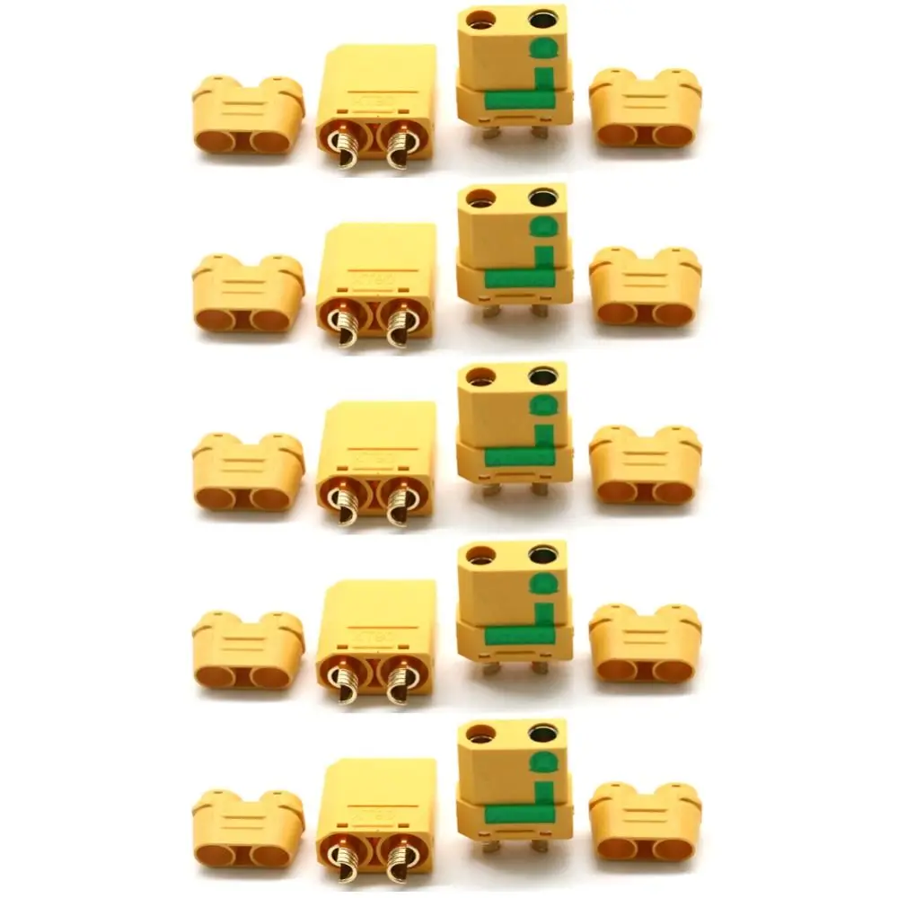1Pairs 1Pairs Bullet Male Female Interface Connector Connector Adapter XT90S Connector XT90 Connector