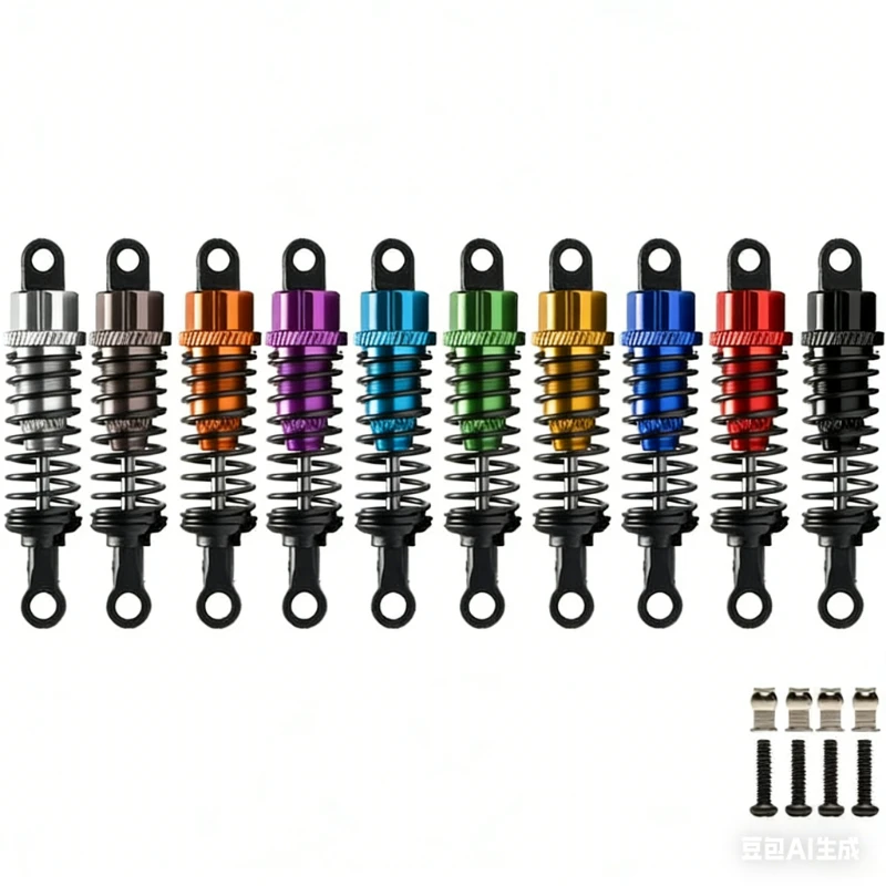 

4pcs WLtoys Aluminum Shocks 48 - 55mm Fit 1/18 A949 A959 A969 A979 K929