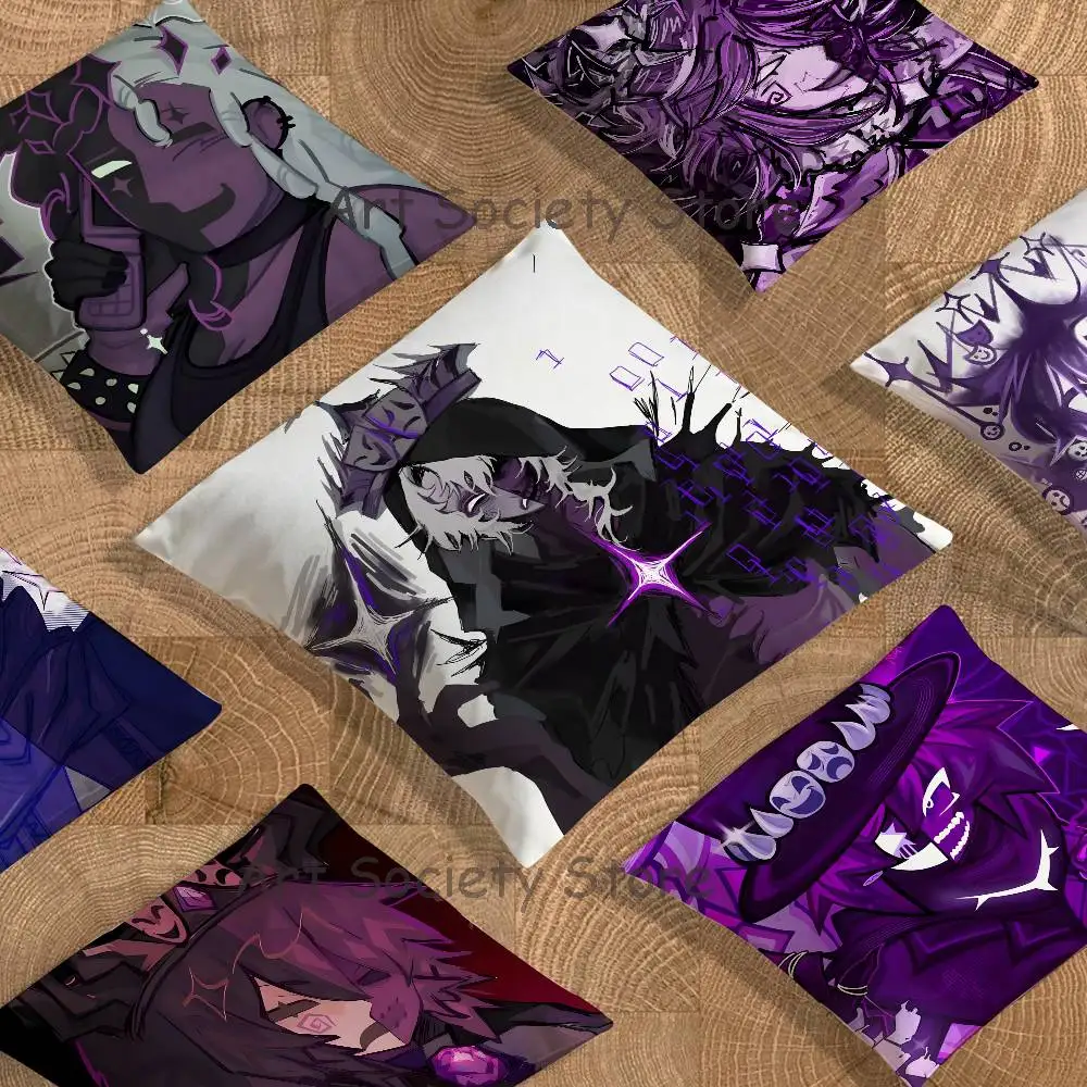 Noli F-Forsaken Fanart Pillow Case cute cartoon anime peripheralsBedroom Sofa Decorative Cushion Cover Soft Cushion Cover