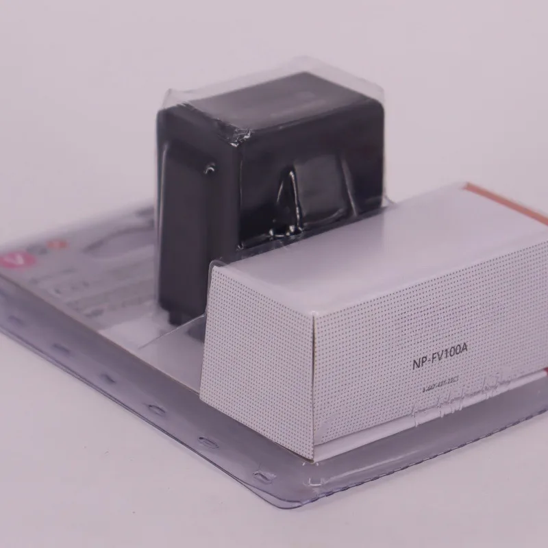 Bateria NP-FV100A de alta capacidade 3410mAh para filmadora Sony PXW-Z190 PXW-Z150 PXW-X70 FDR-AX700 FDR-AX60