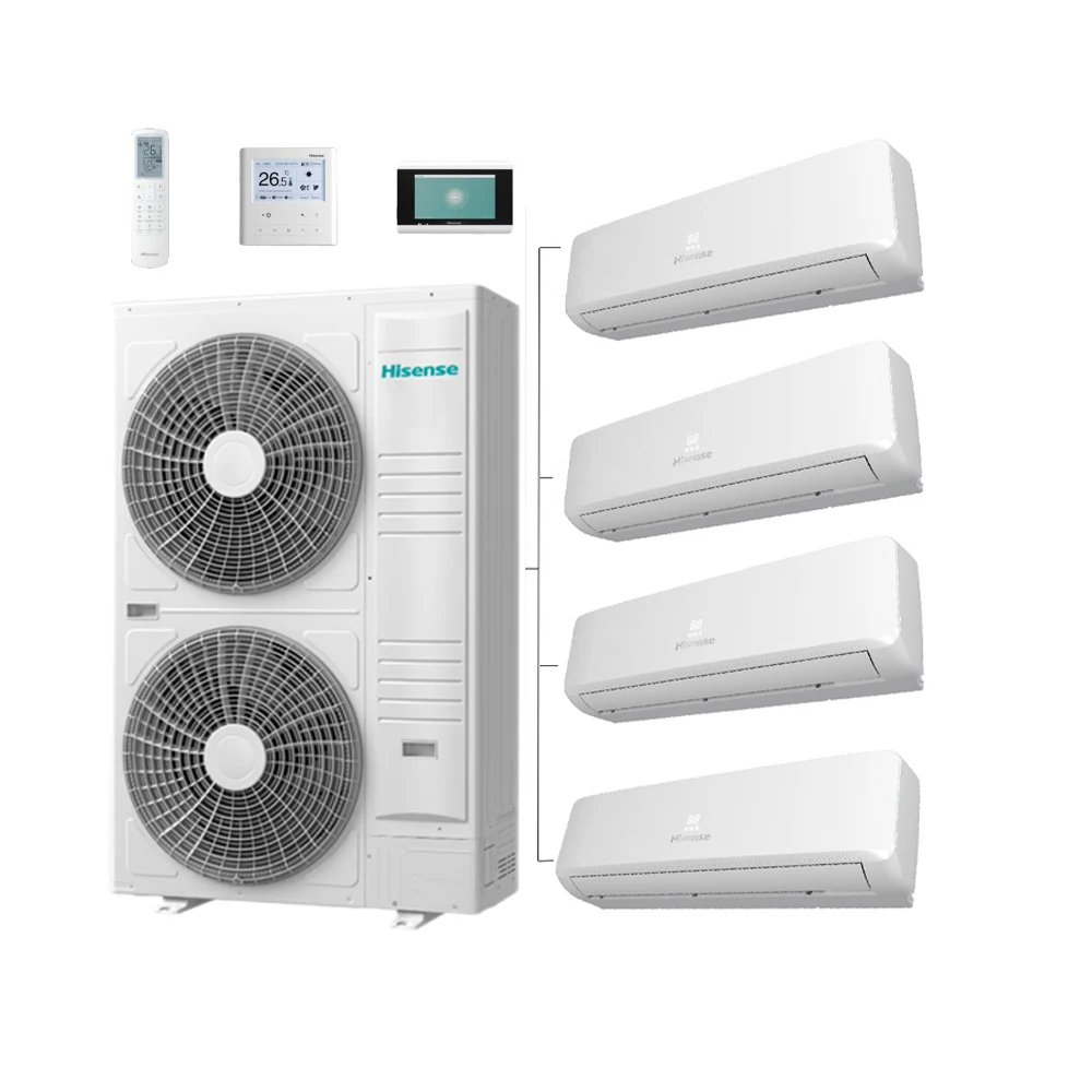 Hisense Central Vrf Supplier R410a 24000 Btu Ductless Heat Pump Inverter Multi Zone Split Air Conditioners Popular