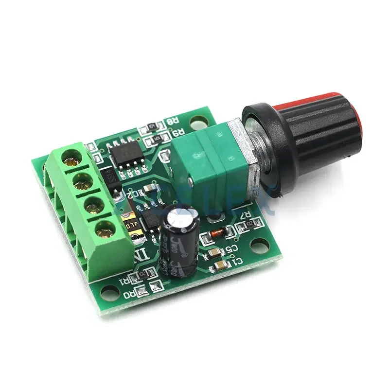 New DC 1.8V 3V 5V 6V 12V 2A PWM Motor Speed Controller Low Voltage Motor Speed Controller PWM 0~100% Adjustable Drive Module