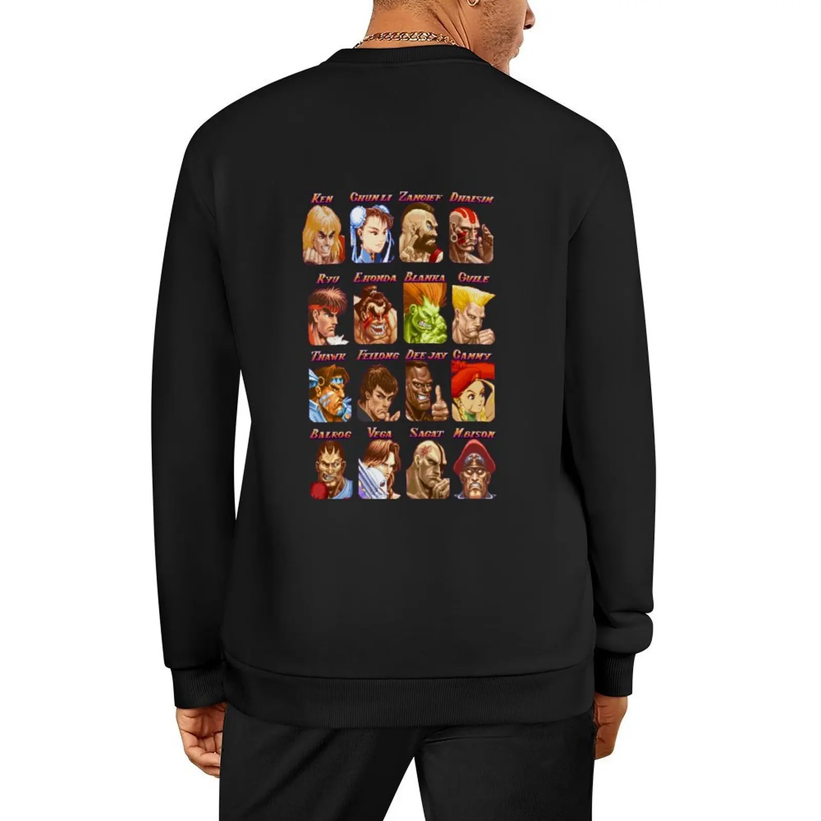 

Street fighter Select Pullover autumn jacket men autumn new products korean style clothes winter clothes sweatshirt