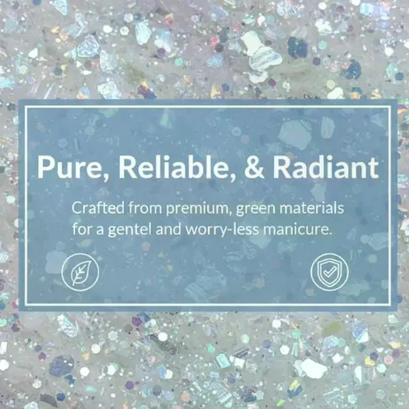High-Quality Snow Powder Ultra-Thin Nail Flakes Fine Shimmer Opal Glitter Material Transparent Silver Nail Art Decorations