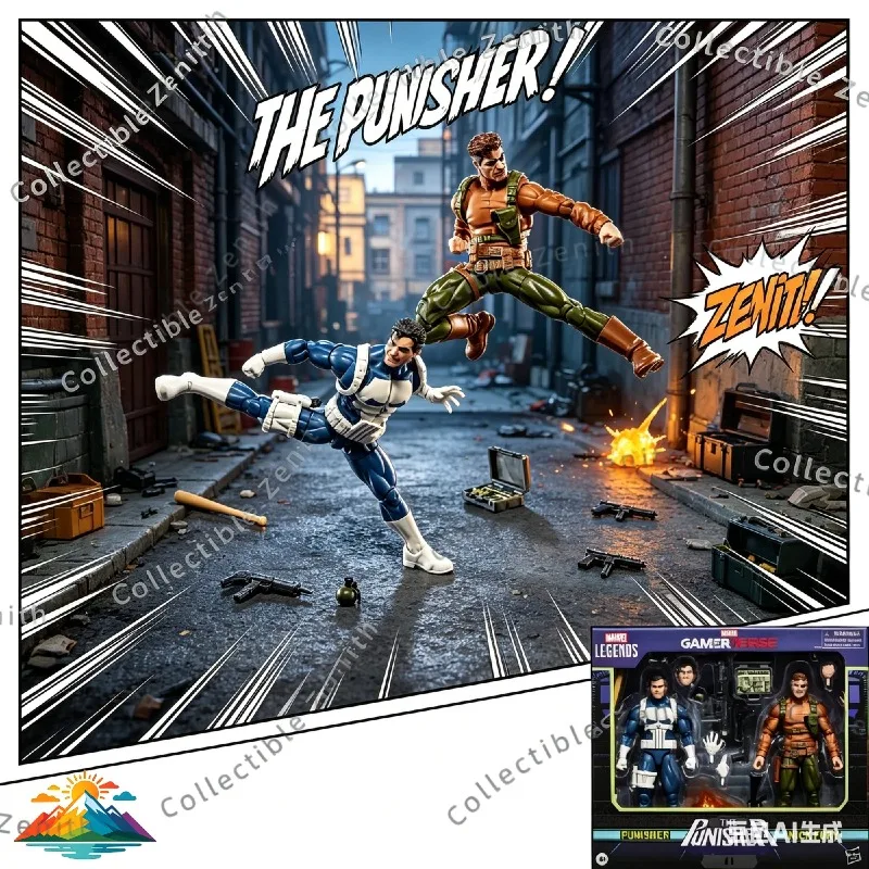 

В НАЛИЧИИ: Коллекционная фигурка Hasbro Marvel Legends Series Gamerverse Punisher and Nick Fury, 15 см, оригинальная модель, украшение для коллекции.