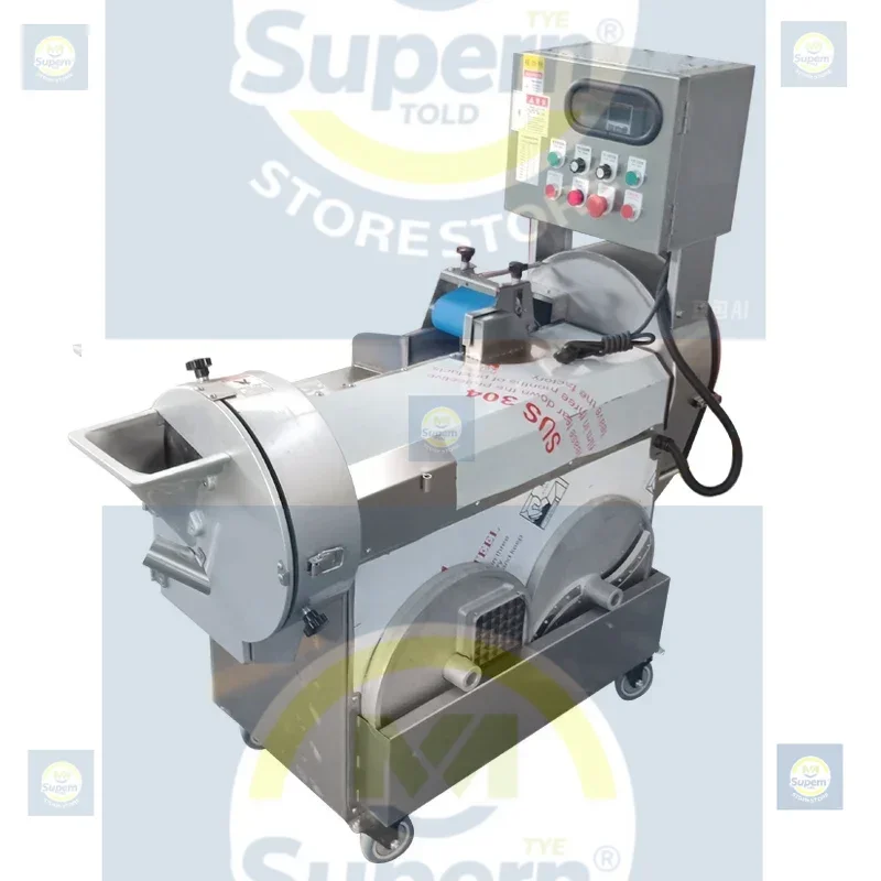 

Automatic Vegetable Cutting Machine Commercial Green Onion Chopped For Leek Pickled Cabbage Vegetable Shredded Slices Dicer Mac
