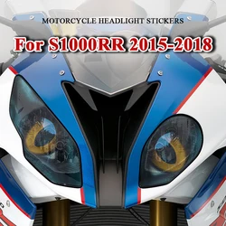 Motorcycle Headlight Stickers Accessories For BMW S1000RR S 1000 RR S1000 1000RR 2015 2016 2017 2018 Waterproof Headlamp Decals