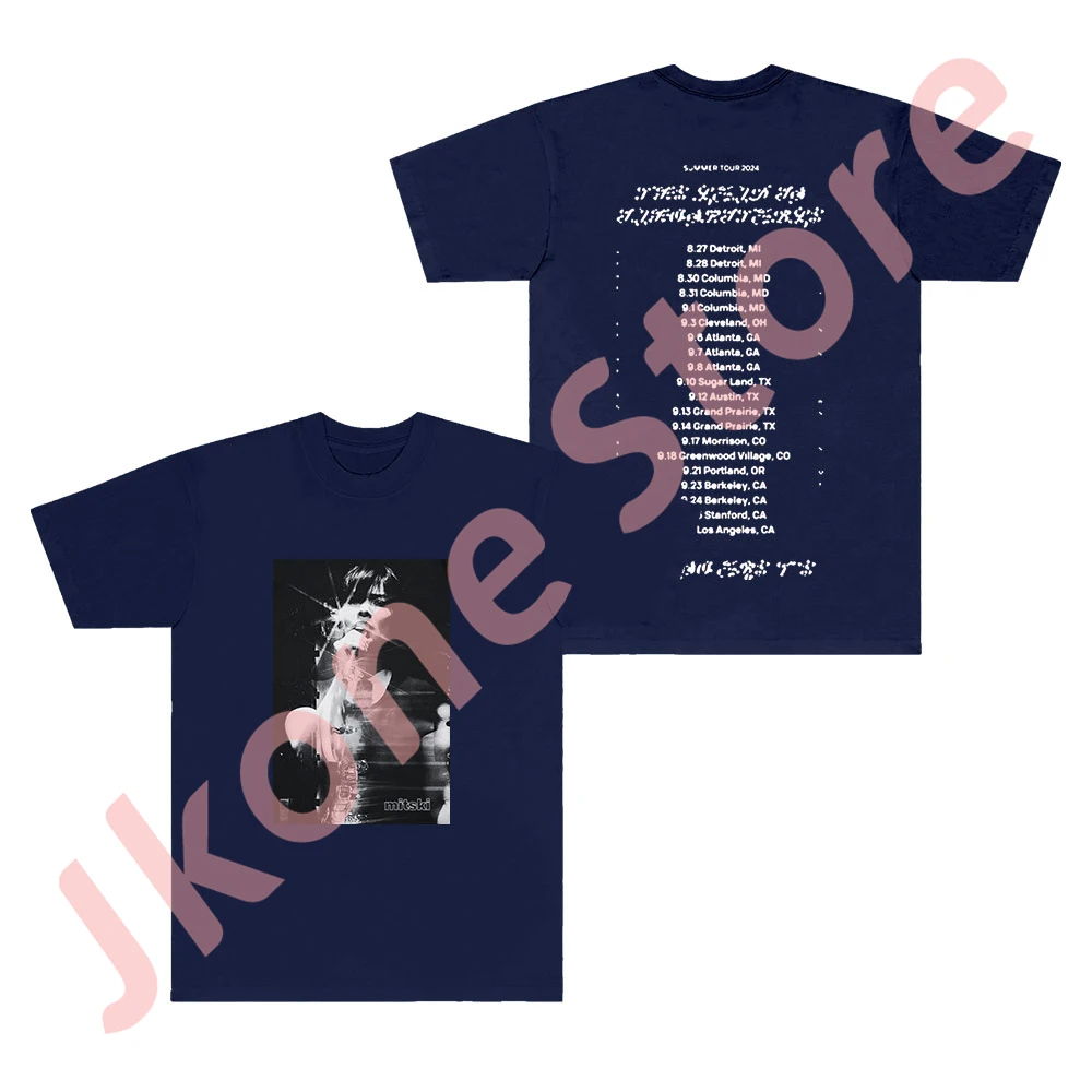 Mitsuki Miyawaki Fall 2024 Tour Tee Summer Merch Top Women Men Fashion Streetwear Short Sleeve T-Shirts