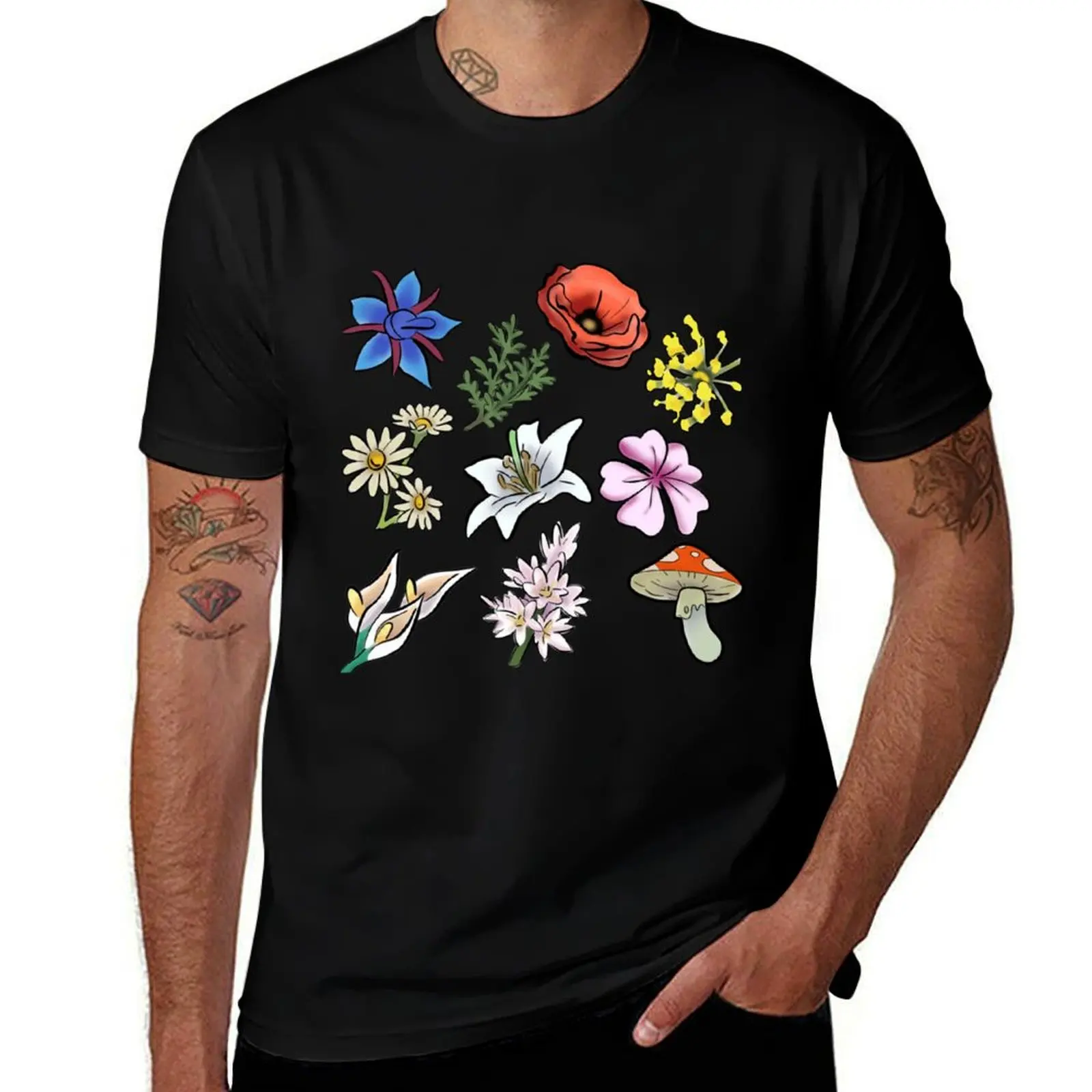 SpiritFarer Spirit Flower Pack Classic T-Shirt Moisture Wicking Quick Dry Tee