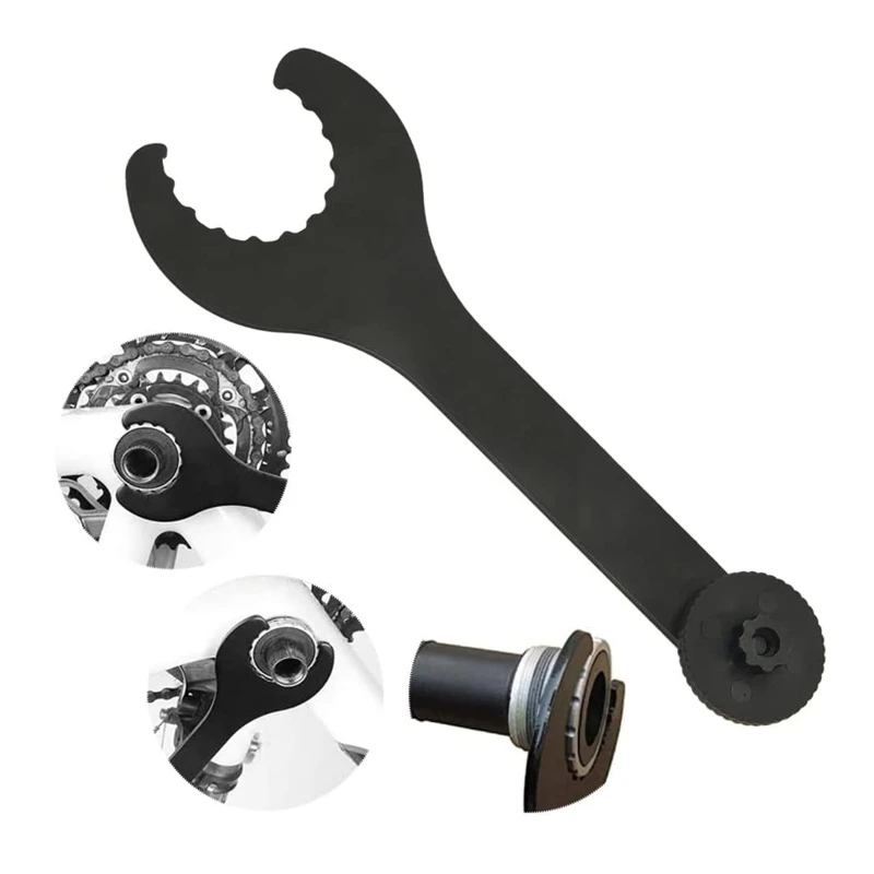 25UC Bottom Bracket Install Spanner Hollowtech II 2 Wrench for Shimano Bike Crankset Bike Shops Tools