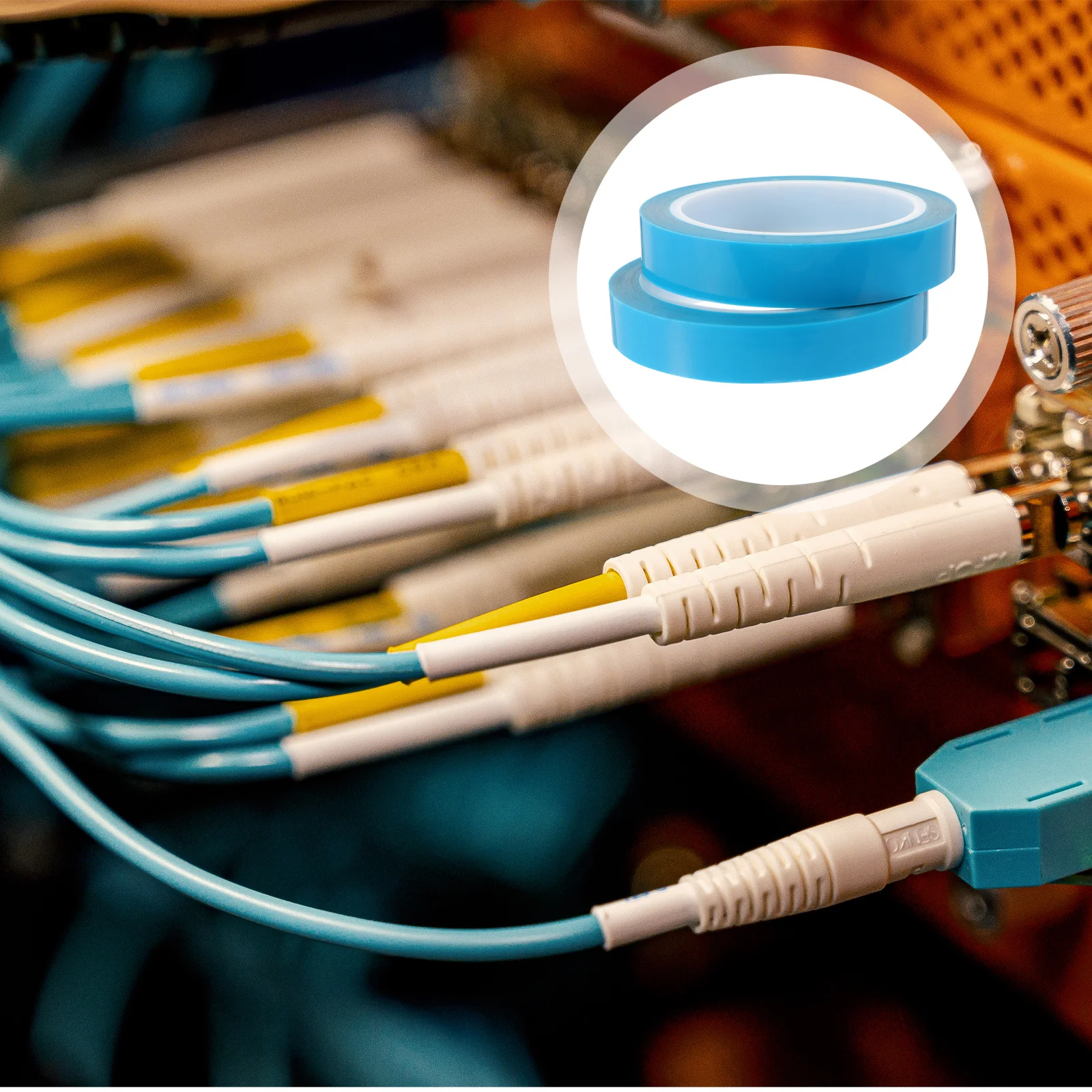 

2 Rolls Refrigerator Tape High Temperature Resistant Door Fixed Tape for Fridge Freezer Air Conditioner Installation