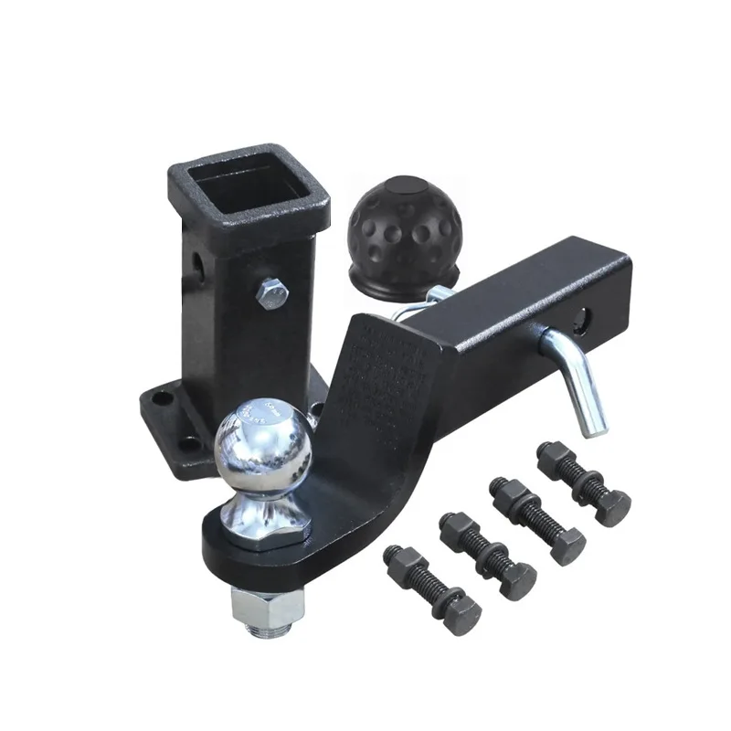 Trailer Arm Traction Hook Square Mouth Ball Head Set Car Modified Rear Tail Accessories Trailer Type