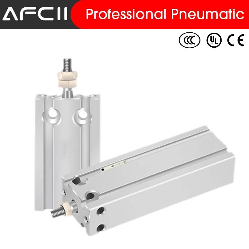 

SMC Type CDU6 CDU10 CDU16 CDU20 CDU25 CDU32 Stroke 5-50mm Double Acting Built-in Magnet CDU Free Mount Cylinder