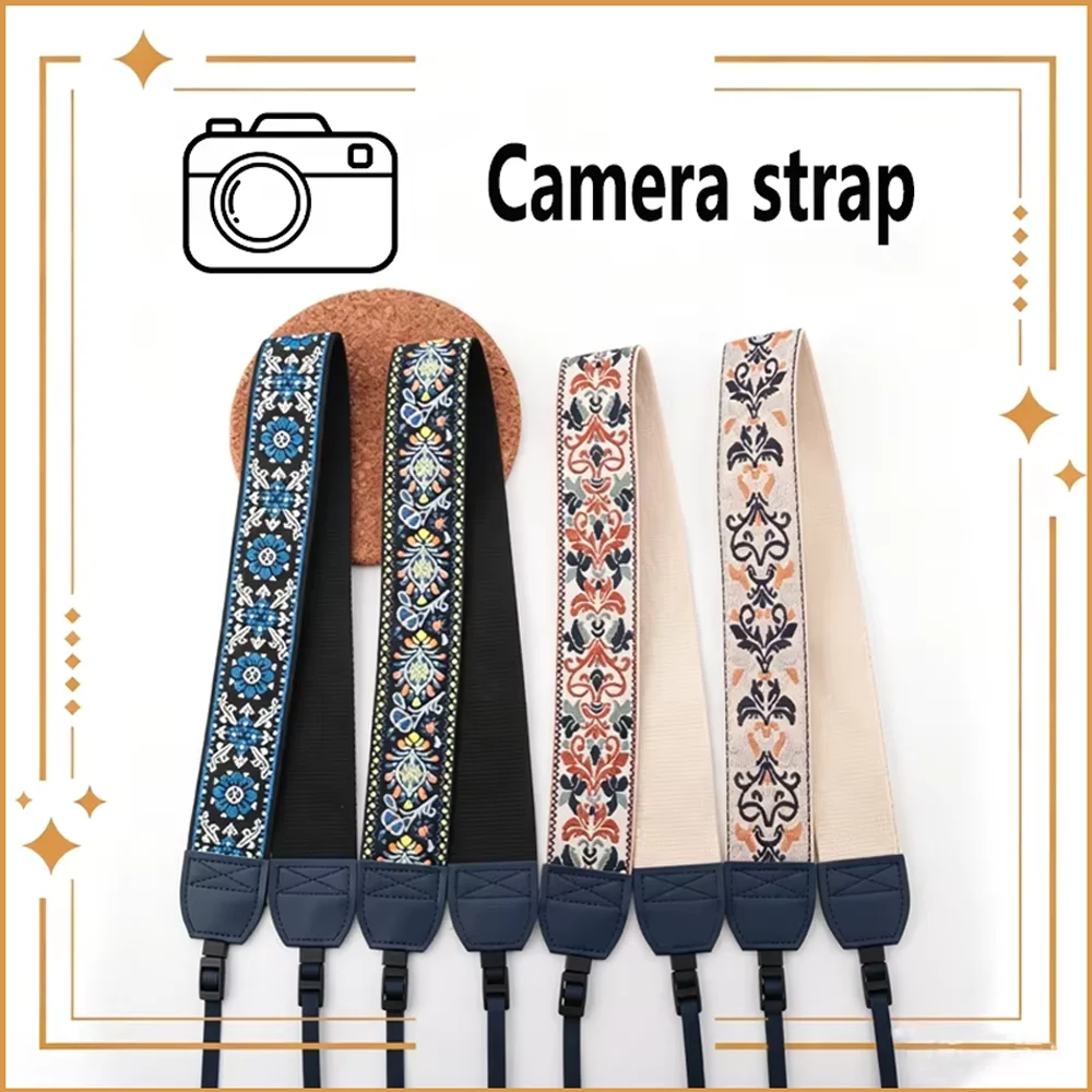 Camera Strap For Canon Nikon Quick Release Neck Shoulder Belt Adjustable Padded Sling Strap For DSLR Mirrorless Photography