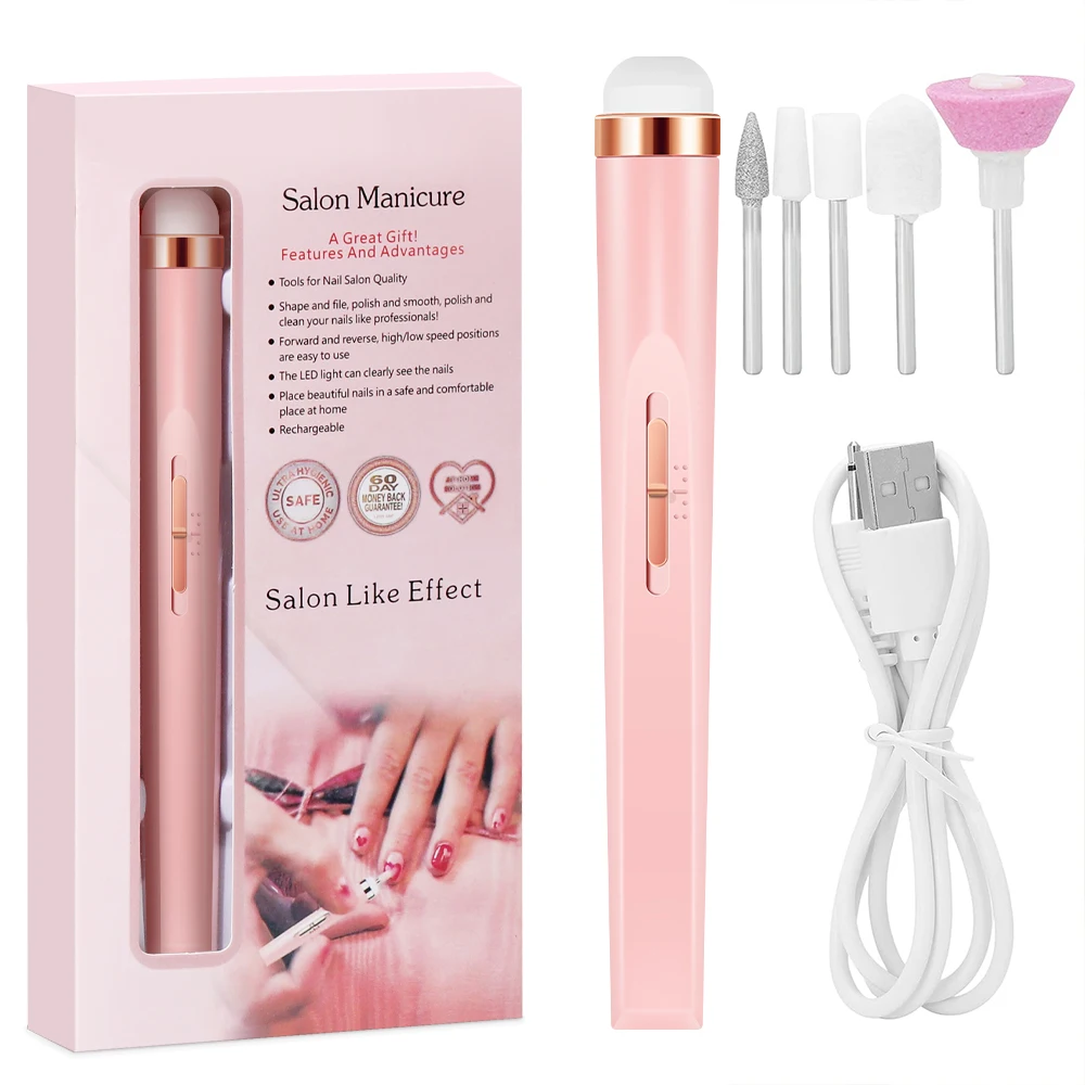 YIKOOLIN Nails Manicure Set with UV/LED Nail Drying Lamp Electric Nail Files Nails Kit For Home Nail Salon Nail Artists Also