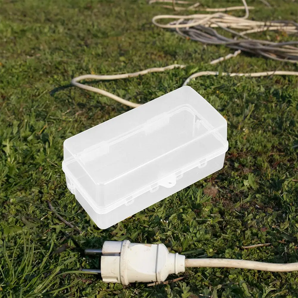 Waterproof Socket Box Outdoor Electrical Cover Heavy Rain Electric Vehicle Charging Power Strip Connection Dry Functional