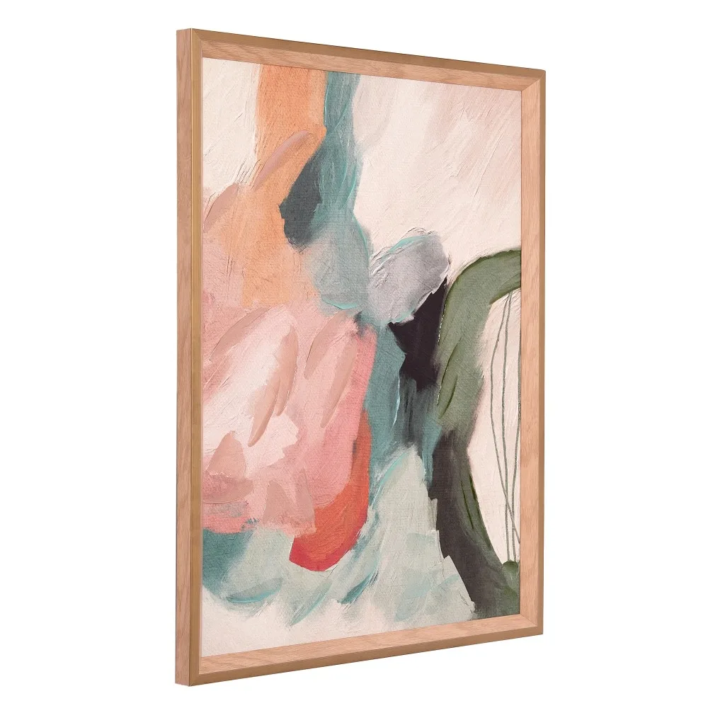 

Painterly Abstract on Linen Wall Art