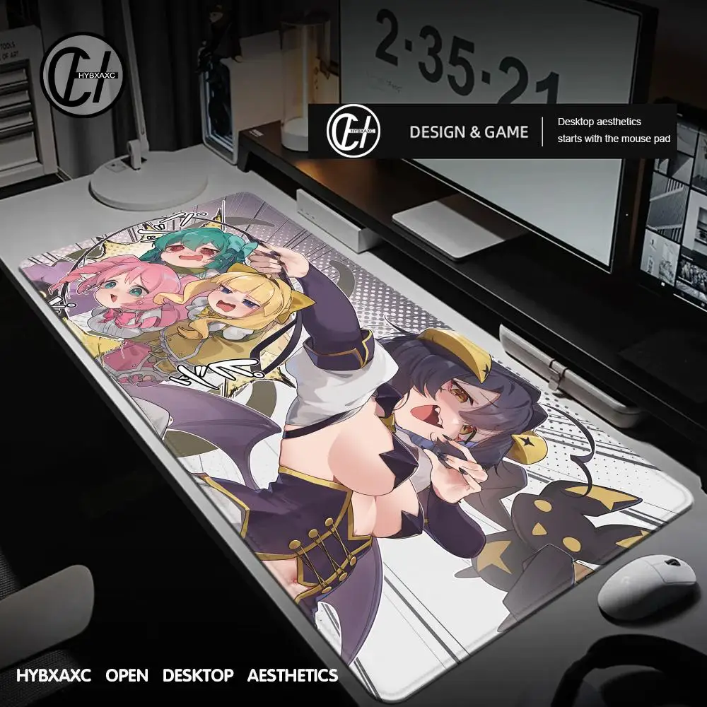 Gushing over Magical Girls Utena Hiiragi Magia Baiser XXL ماوس الوسادة الكمبيوتر المحمول الكبير عدم الانزلاق لوحة المفاتيح مكتب الحصير ماوس